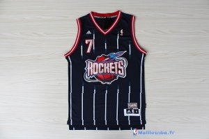 Maillot NBA Pas Cher Houston Rockets Jeremy Lin 7 Retro Bleu