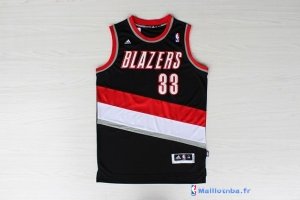 Maillot NBA Pas Cher Portland Trail Blazers Scottie Pippen 33 Noir