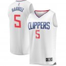 LA Clippers Montrezl Harrell Fanatics Branded White Fast Break Replica Jersey - Association Edition