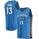 Oklahoma City Thunder Paul George Fanatics Branded Blue Fast Break Replica Jersey - Icon Edition