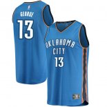 Oklahoma City Thunder Paul George Fanatics Branded Blue Fast Break Replica Jersey - Icon Edition