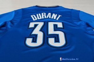 Maillot NBA Pas Cher Noël Oklahoma City Thunder Durant 35 Bleu 02