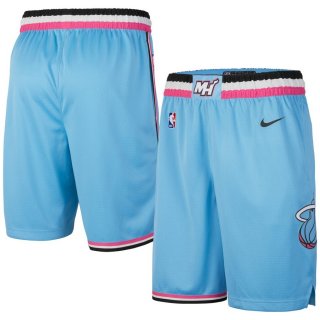 Miami Heat Nike Blue 2019/20 City Edition Swingman Shorts