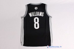 Maillot NBA Pas Cher Brooklyn Nets Deron Michael Williams 8 Noir