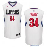 Maillot NBA Pas Cher Los Angeles Clippers Paul Pierce 34 Blanc