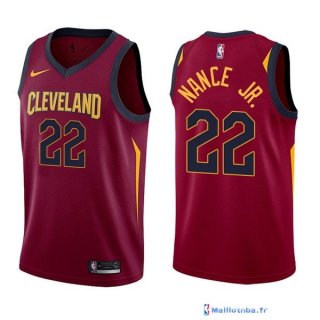 Maillot NBA Pas Cher Cleveland Cavaliers Larry Nance Jr 22 Rouge Icon 2017/18