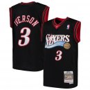 Philadelphia 76ers Allen Iverson Mitchell & Ness Royal Hardwood Classics Swingman Throwback Jersey