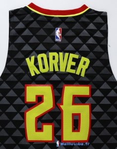 Maillot NBA Pas Cher Atlanta Hawks Kyle Korver 26 Noir