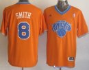 Maillot NBA Pas Cher Noël New York Knicks Smith 8 Orange