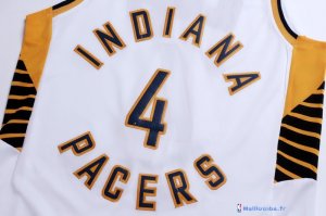 Maillot NBA Pas Cher Indiana Pacers Victor Oladipo 4 Blanc Association 2017/18