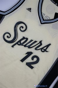 Maillot NBA Pas Cher Noël San Antonio Spurs Alorioge 12 Blanc