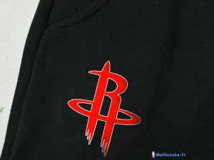 Survetement Pantalon NBA Pas Cher Houston Rockets Noir