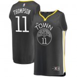 Golden State Warriors Klay Thompson Fanatics Branded Charcoal Fast Break Replica Player Jersey - Statement Edition