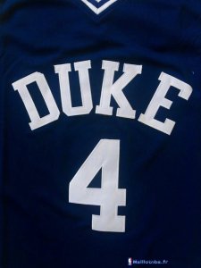Maillot NCAA Pas Cher Duke J.J.Rougeick 4 Bleu