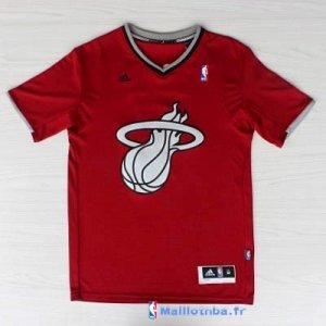 Maillot NBA Pas Cher Noël Miami Heat Bosh 1 Rouge