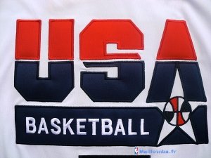 Maillot NBA Pas Cher USA 1992 Kevin Durant 5 Blanc