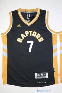 Maillot NBA Pas Cher Toronto Raptors Junior Kyle Lowry 7 Noir