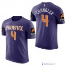 Maillot Manche Courte Phoenix Suns 4 Tyson Chandler Purpura 2017/18