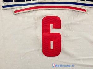 Maillot NBA Pas Cher Los Angeles Clippers DeAndre Jordan 6 Blanc