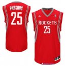 Maillot NBA Pas Cher Houston Rockets Chandler Parsons 25 Rouge