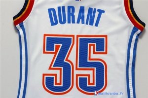 Maillot NBA Pas Cher Oklahoma City Thunder Femme Kevin Durant 35 Blanc