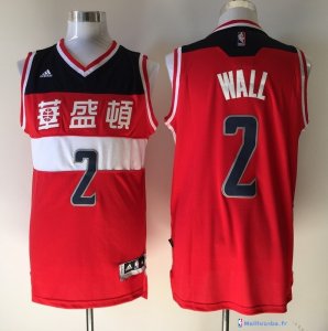 Maillot NBA Pas Cher Washington Wizards John Wall 2 Rouge