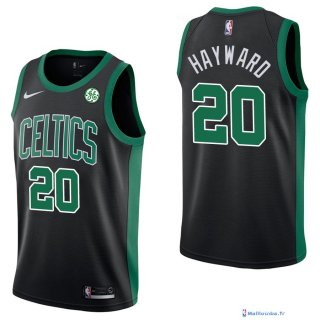 Maillot NBA Pas Cher Boston Celtics Gordon Hayward 20 Noir 2017/18