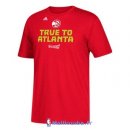 T-Shirt NBA Pas Cher 2017 Playoffs Participant Slogan Atlanta Hawks