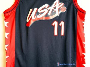 Maillot NBA Pas Cher USA 1996 Karl Malone 11 Noir