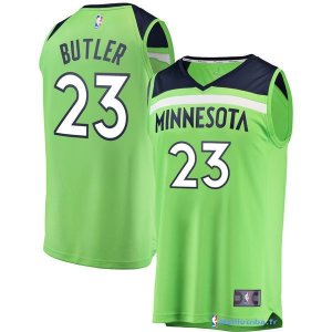 Maillot NBA Pas Cher Minnesota Timberwolves Jimmy Butler 23 Vert Statement 2017/18