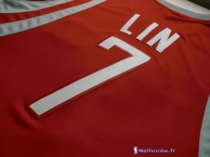 Maillot NBA Pas Cher Houston Rockets Jeremy Lin 7 Rouge