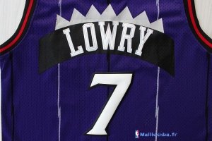 Maillot NBA Pas Cher Toronto Raptors Kyle Lowry 7 Retro Pourpre