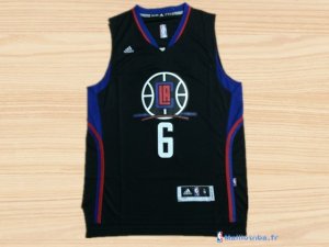 Maillot NBA Pas Cher Los Angeles Clippers DeAndre Jordan 6 Noir