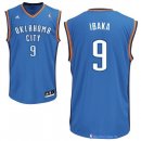 Maillot NBA Pas Cher Oklahoma City Thunder Serge Ibaka 9 Bleu