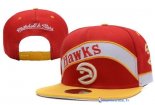 Bonnet NBA Atlanta Hawks 2016 Rouge Jaune