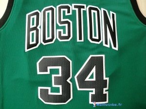 Maillot NBA Pas Cher Boston Celtics Paul Pierce 34 Vert Noir