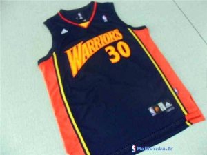 Maillot NBA Pas Cher Golden State Warriors Stephen Curry 30 Retro Noir