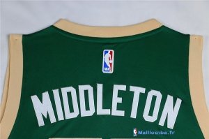 Maillot NBA Pas Cher Milwaukee Bucks Khris Middleton 22 Vert