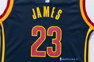 Maillot NBA Pas Cher Cleveland Cavaliers Femme LeBron James 23 Bleu