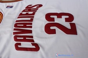 Maillot NBA Pas Cher Cleveland Cavaliers LeBron James 23 Blanc