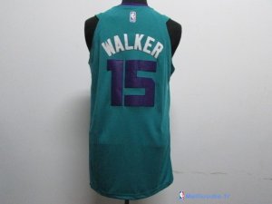 Maillot NBA Pas Cher Charlotte Hornets Kemba Walker 15 Icon Vert 2017/18