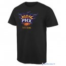 T-Shirt NBA Pas Cher Phoenix Suns Noir