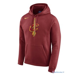 Sweat Capuche NBA Cleveland Cavaliers Nike Granate