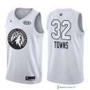 Maillot NBA Pas Cher NBA All Star 2018 Karl Anthony 32 Towns Blanc