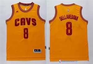 Maillot NBA Pas Cher Cleveland Cavaliers Matthew Dellavedova 8 Jaune