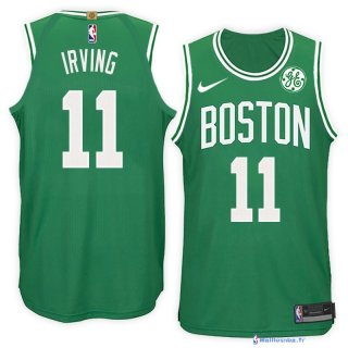 Maillot NBA Pas Cher Boston Celtics Kyrie Irving 11 Vert 2017/18