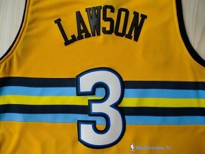 Maillot NBA Pas Cher Denver Nuggets Allen Iverson 3 Jaune