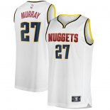 Denver Nuggets Jamal Murray Fanatics Branded White Fast Break Player Jersey - Association Edition
