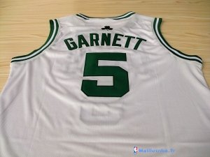 Maillot NBA Pas Cher Boston Celtics Kevin Garnett 5 Blanc