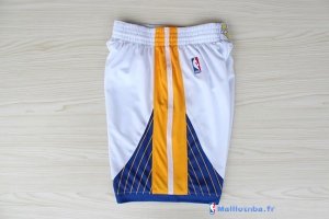 Pantalon NBA Pas Cher Golden State Warriors Blanc